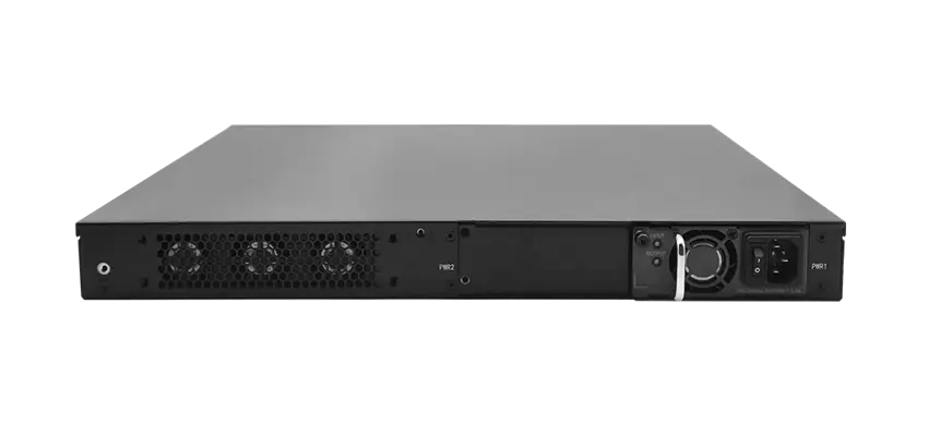 L3 управлял коммутатором 48xGE RJ45, резервным источником питания с возможностью горячей замены 4x10G SFP