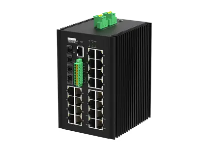 24xGE RJ45, 4x10G SFP, поддержка DI/DO и RS485, порт 1-4, поддержка BT 90 Вт