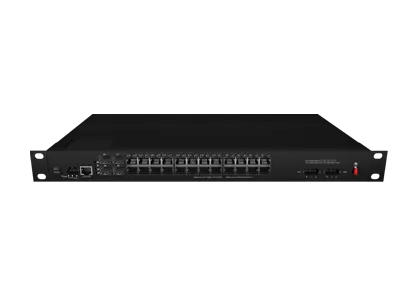 Промышленный Rackmount управляемый L2 коммутатор PoE 24x10/100/1000M RJ45, восходящий 4x1G SFP