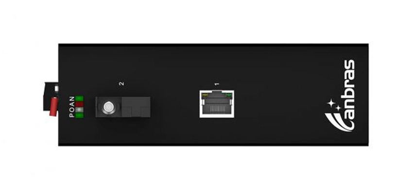 1x1000Base-X, переключатель локальных сетей 1 x10/100/1000Base-T промышленный (PoE опционное)