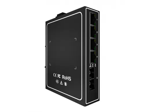 100Base-T Unmanaged Industrial Switch (PoE Optional)