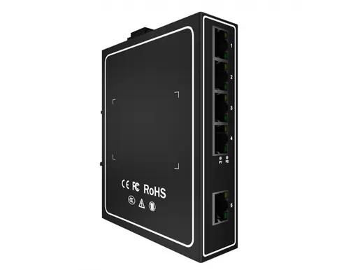 100Base-T Unmanaged Industrial Switch (PoE Optional)