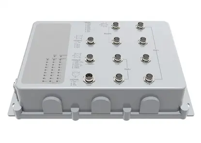 Промышленный коммутатор PoE 8x10/100/1000Base-T, водонепроницаемый IP67