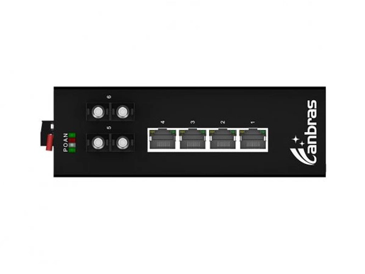100Base-TX Industrial Ethernet Switch (PoE Optional)