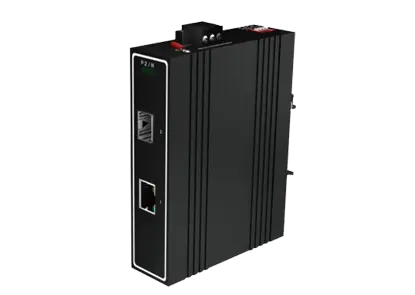 Промышленный неуправляемый конвертер 1x1000Base-X средств, 1x10/100/1000Base-T