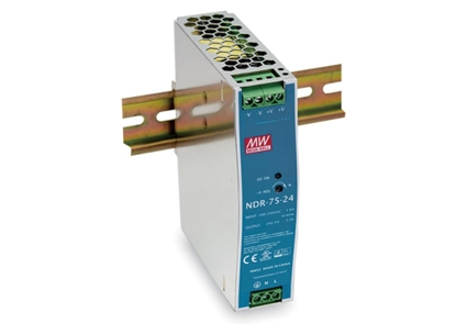 Промышленный DIN RAIL с одним выходом 75 Вт