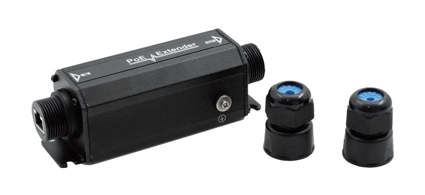 Открытый водонепроницаемый гигабитный удлинитель PoE IEEE802.3af/at/bt PoE 90 Вт