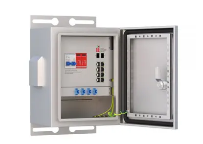 Открытый PoE переключатель Box