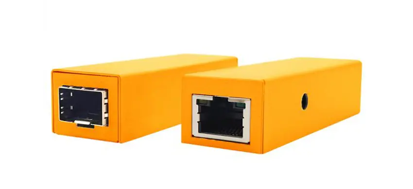 Ультра-компактный гигабитный конвертер средств