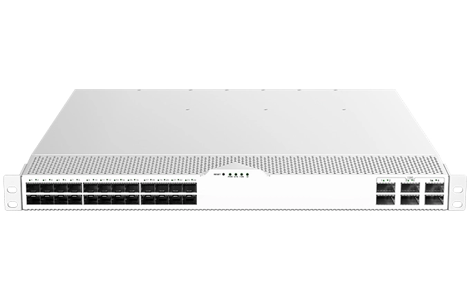 Переключатель 24x10G SFP белой коробки центра данных, 6x100G QSFP28