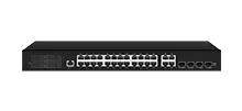 Управляемый коммутатор Full Gigabit 4Combo 28GE PoE L2